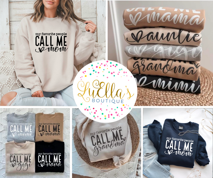 My Favorite People Call Me…