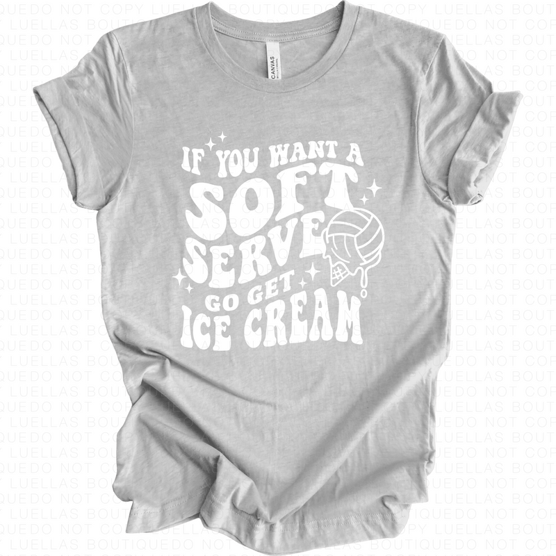 Soft Serve Volleyball Design