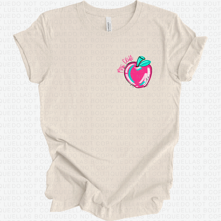 Custom Pocket Apple Tee