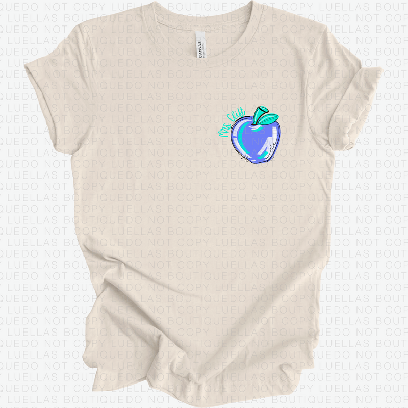 Custom Pocket Apple Tee