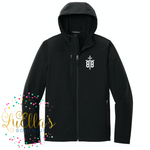 Port Authority Hooded Soft Shell Rain Jacket
