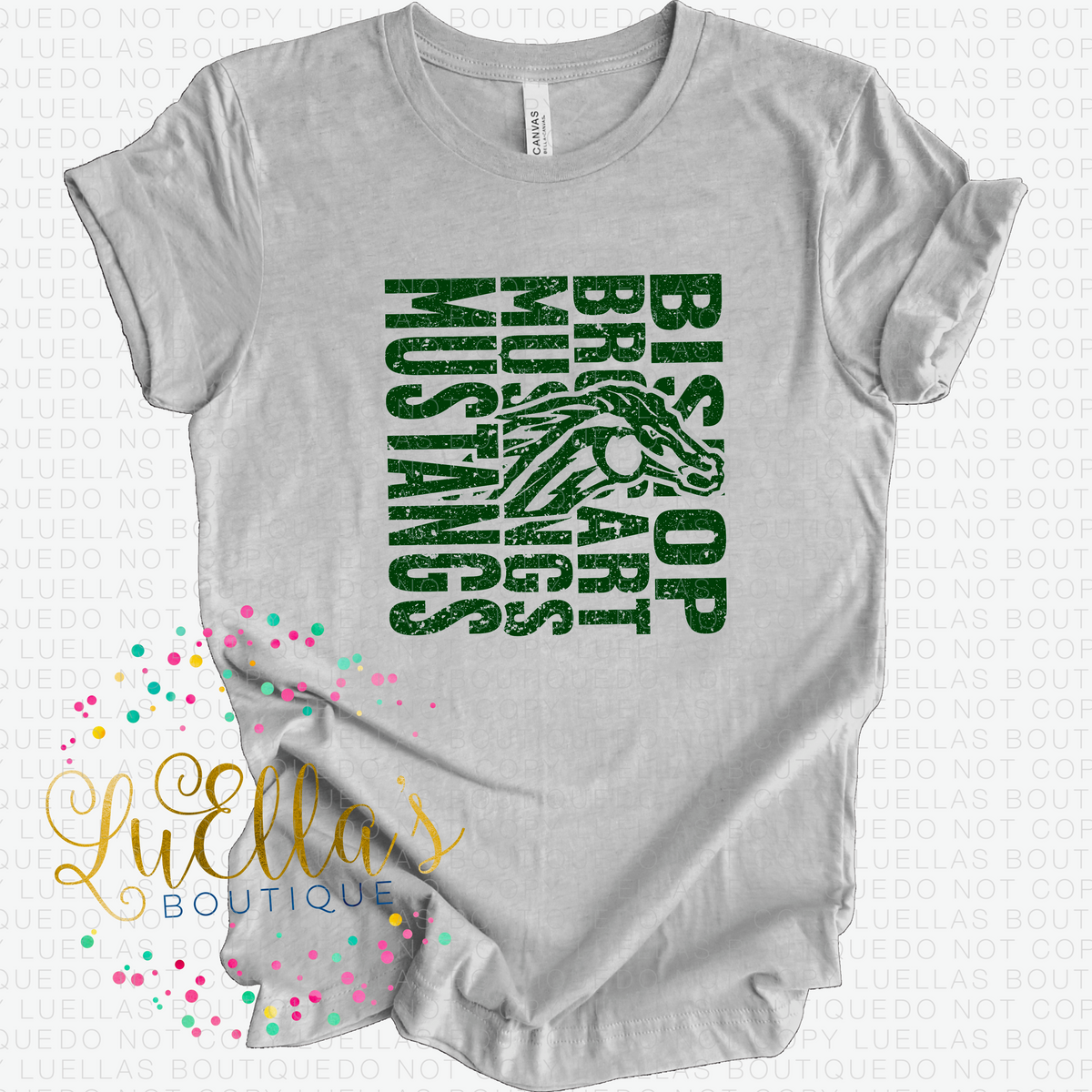 Distressed Green Bishop Brossart