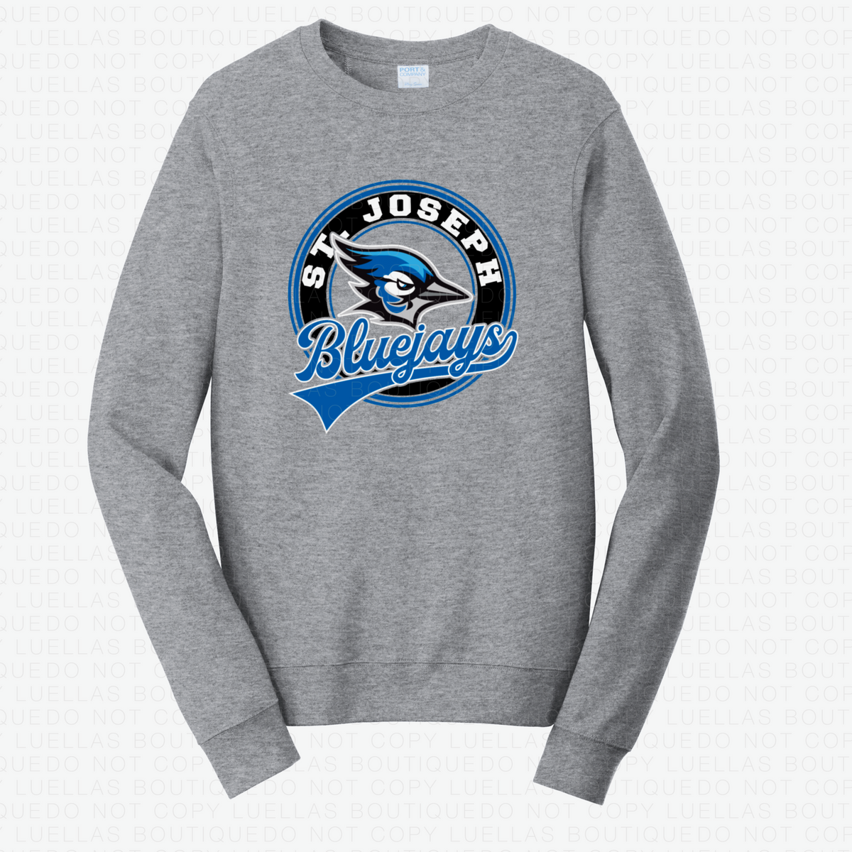St. Joesph Bluejays Circle Design