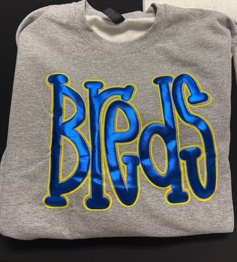 PREORDER Breds Metallic Puff Print