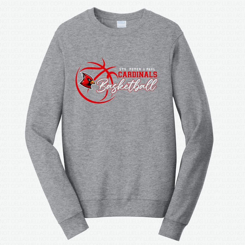 SPP Basketball Red and White