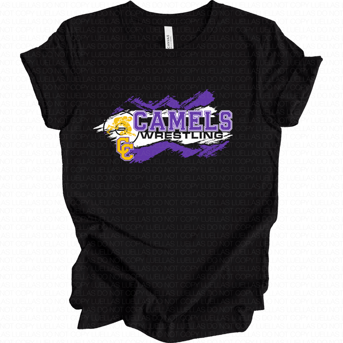 Camels Wrestling Design 7
