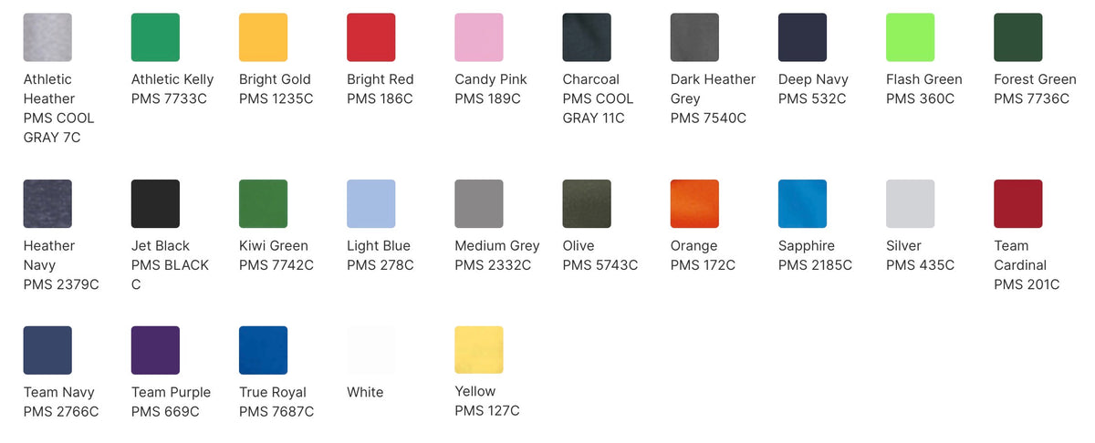 Printed Youth Kinder Academy Tee