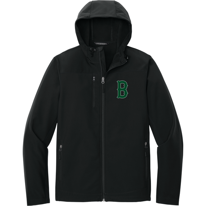 Port Authority Hooded Soft Shell Rain Jacket: B