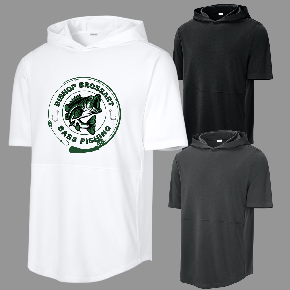 Adult Sport-Tek® Club Short Sleeve Hoodie