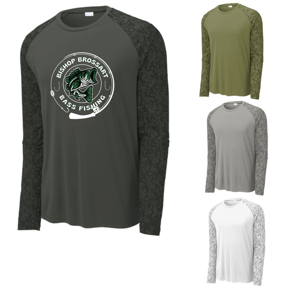 Adult Sport-Tek® Long Sleeve Digi Camo Tee