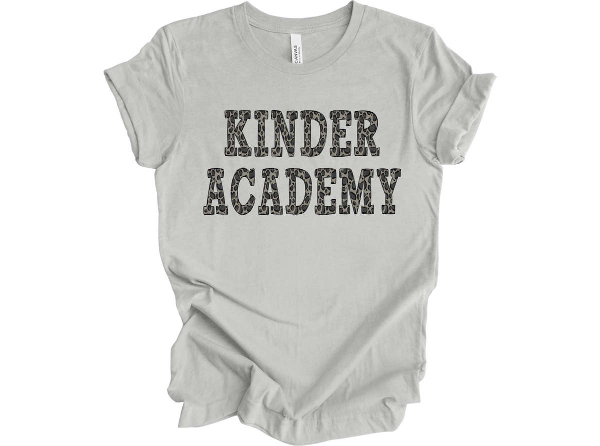 Kinder Academy Leopard Tee