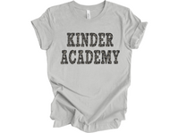 Kinder Academy Leopard Tee