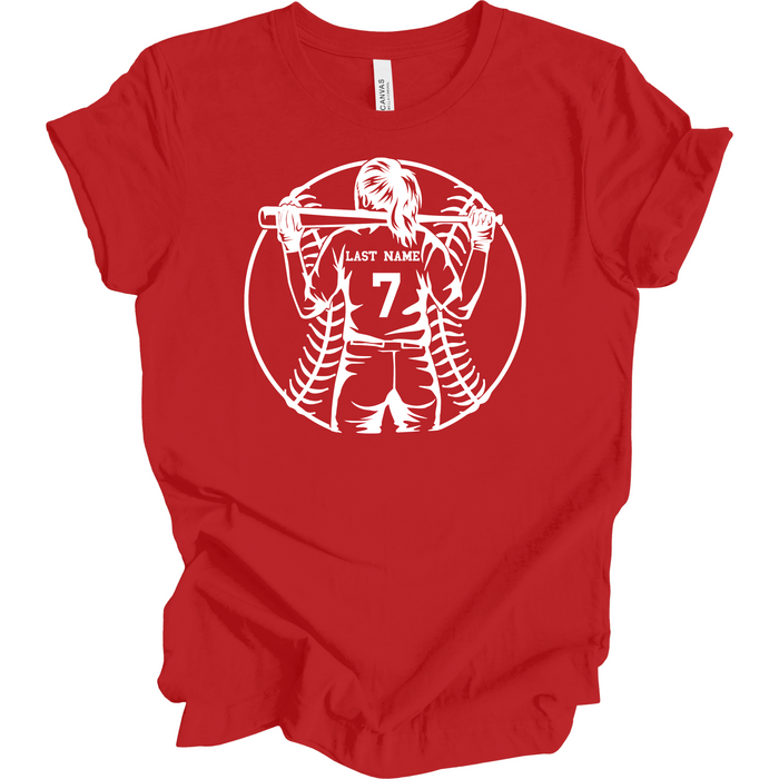 Custom Softball Player