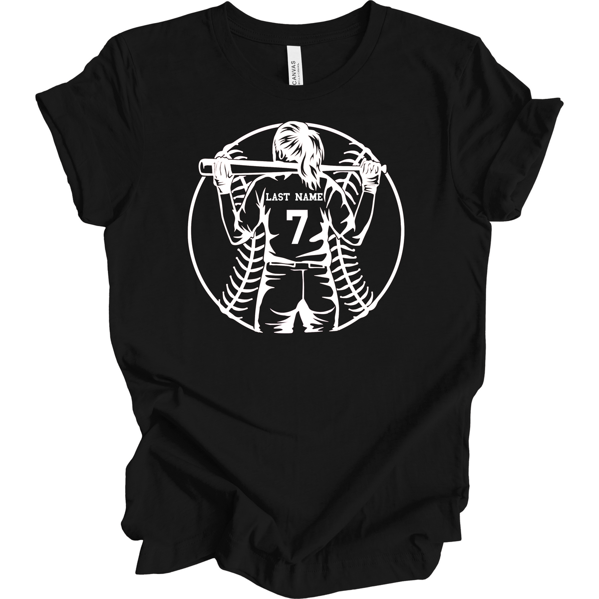 Custom Softball Player