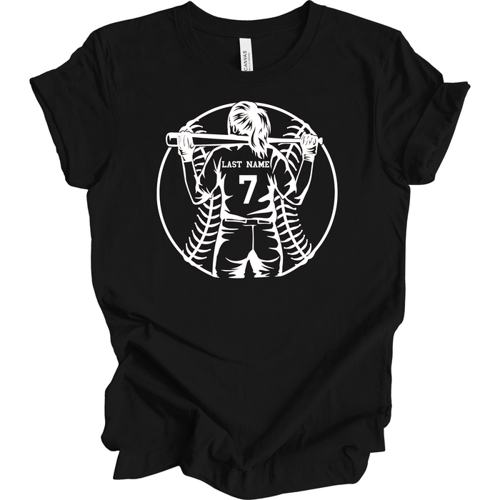 Custom Softball Player