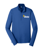Adult Blue Sport Tek Posi-Charge 1/4 Zip Pullover
