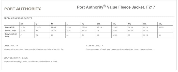Adult Port Authority Value Fleece