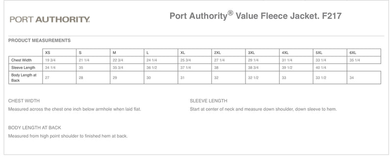 Adult Port Authority Value Fleece