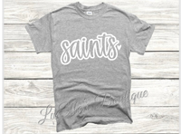 Saints Cursive
