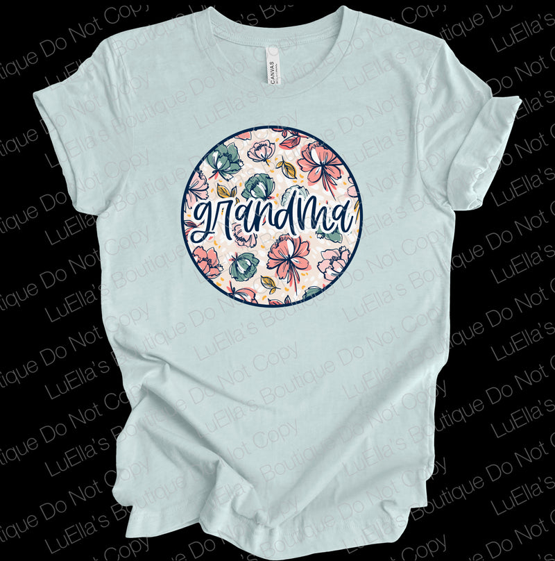 Circle Mama Mini Grandma Tee