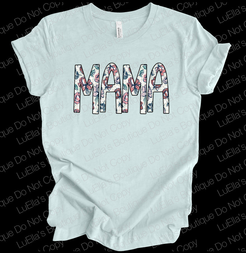 MAMA MINI Watercolor Tee