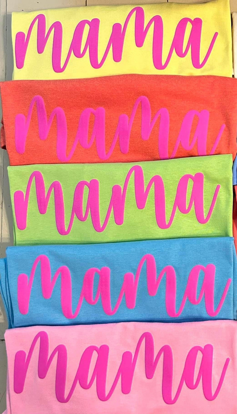Mama Puff Print