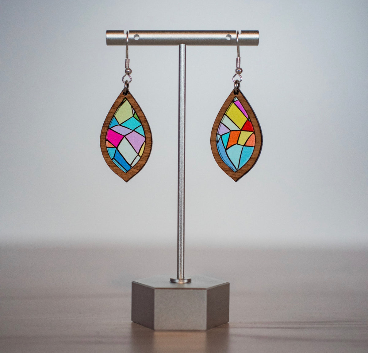 Stained Glass Petite Earring