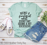 Being a functional adult