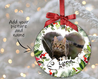 Pet Photo Ornament