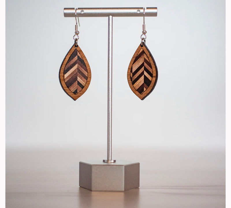 Herringbone Petite Earring